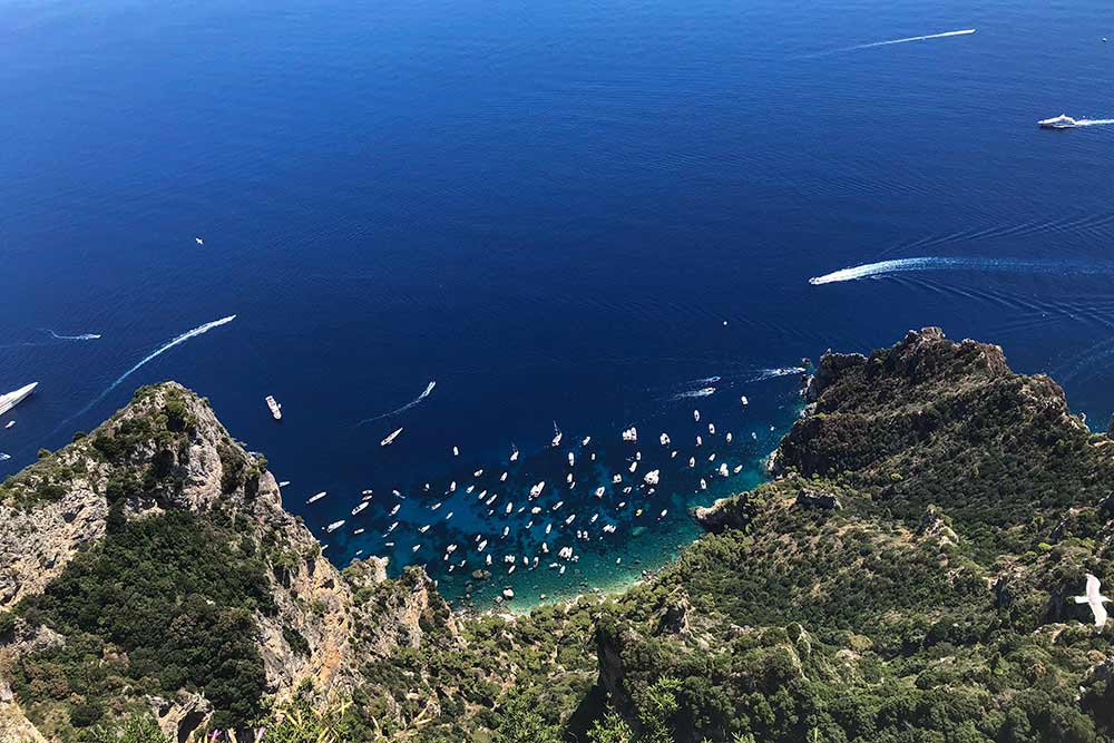 Sortie à la journée à Capri au départ de Rome